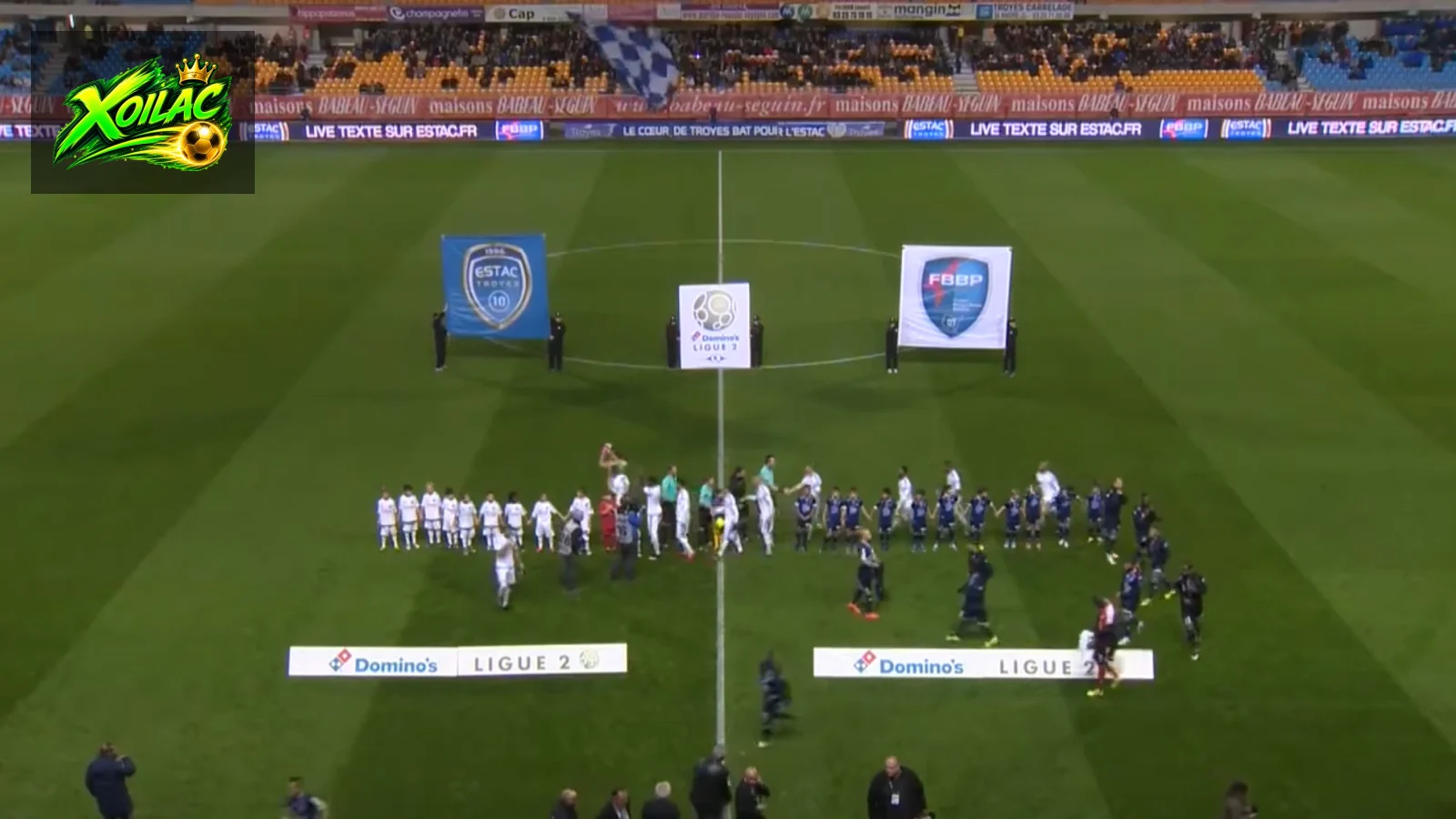 Ảnh tư liệu Troyes hoặc sân Stade de l’Aube trước trận Troyes gặp Marseille