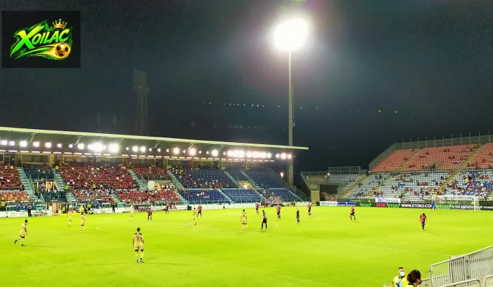 Ảnh tư liệu Cagliari hoặc sân Unipol Domus trước trận Cagliari gặp Juventus