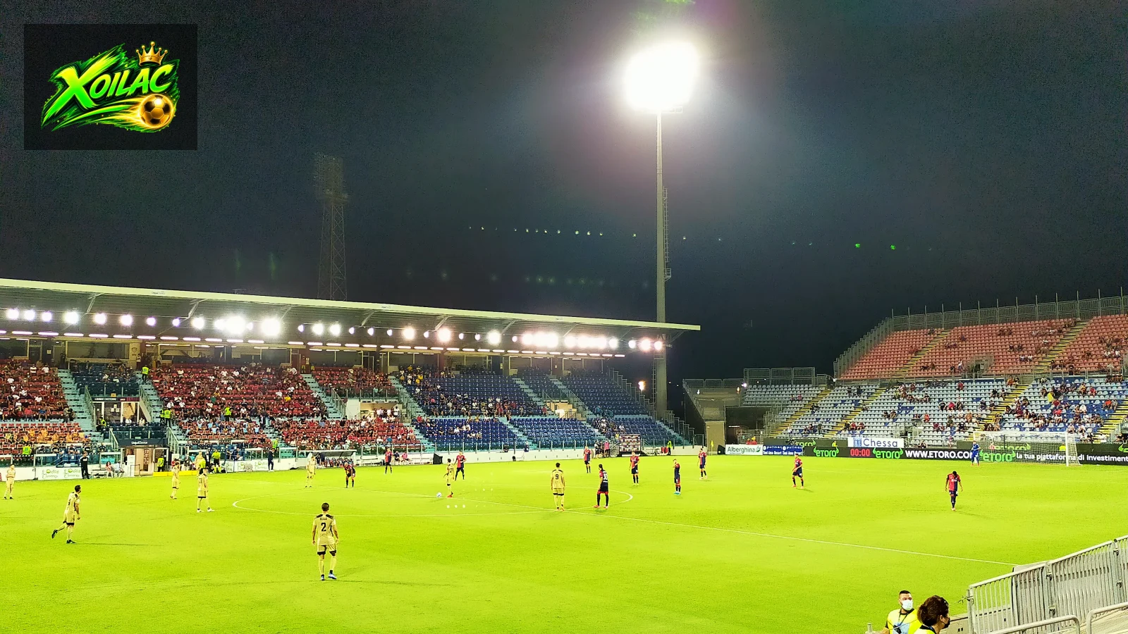Ảnh tư liệu Cagliari hoặc sân Unipol Domus trước trận Cagliari gặp Juventus