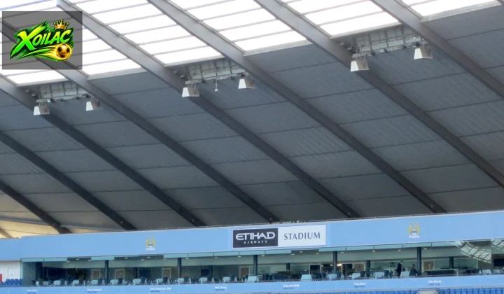 Ảnh tư liệu Etihad Stadium cho bài nhận định Manchester City vs PSG