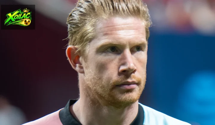 Kevin De Bruyne thi đấu cho đội tuyển Bỉ trong trận gặp Mỹ năm 2026