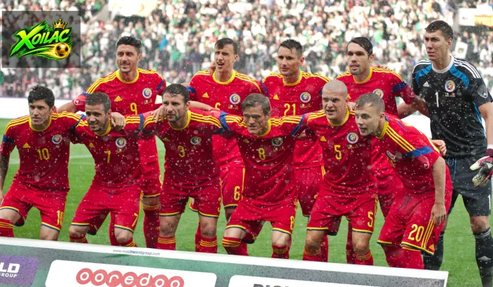 Đội tuyển Romania trong trận đấu quốc tế